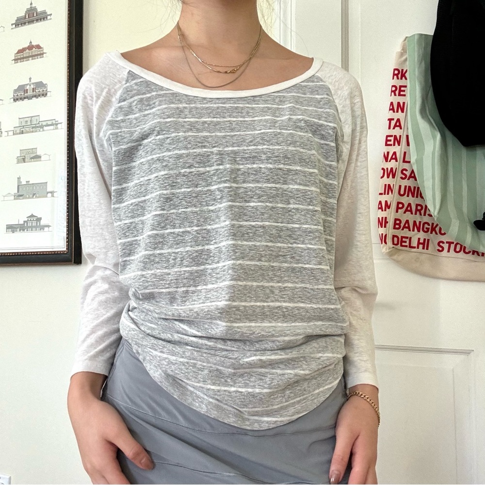 Soft Striped Contrast Shirt